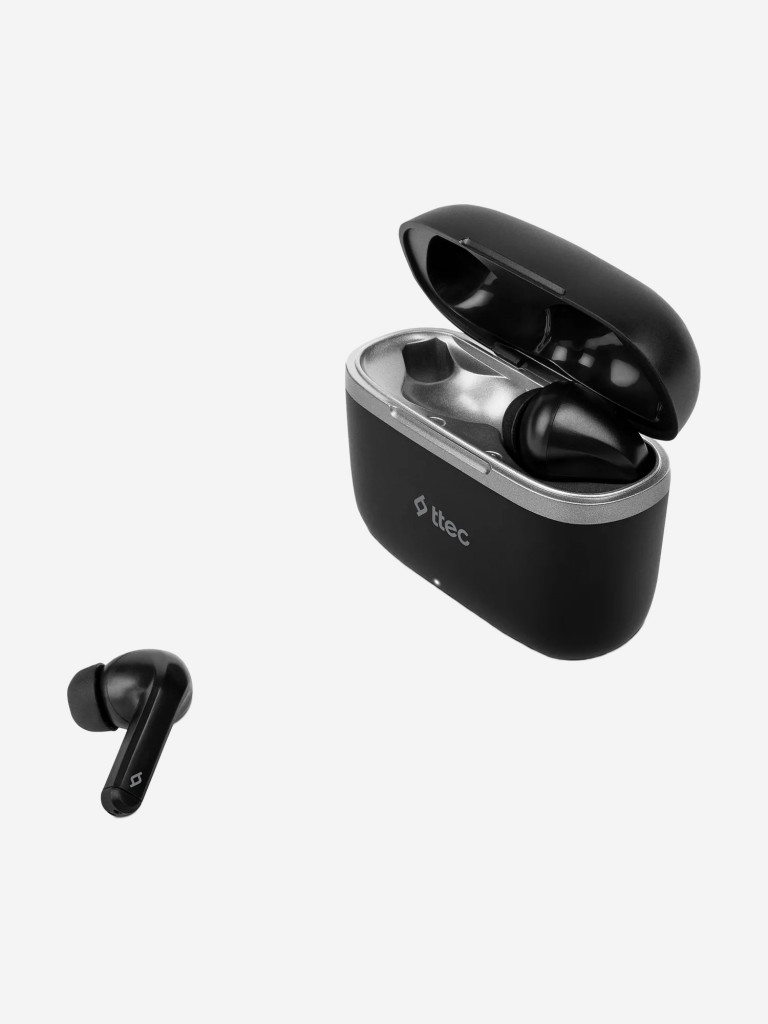 Беспроводная Bluetooth-гарнитура TTEC AirBeat Move True Wireless Headsets. Цвет: черный