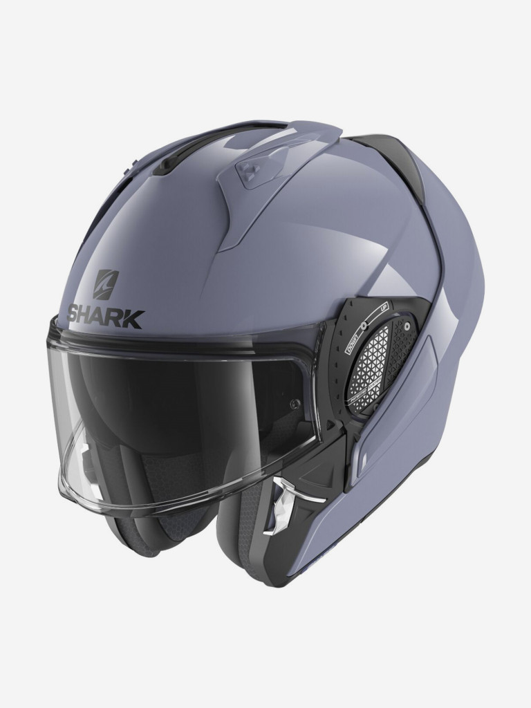 Мотошлем трансформер модуляр SHARK EVO GT BLANK Nardo Gray