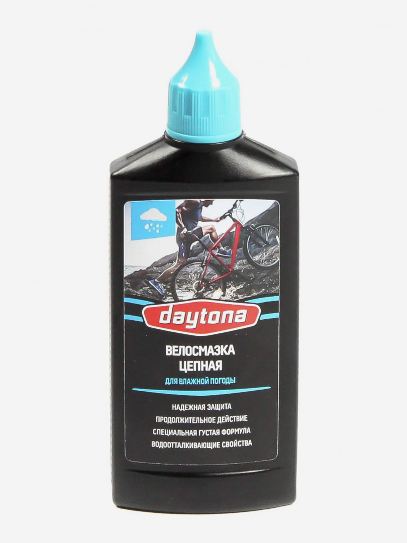 Цепная смазка для влажной погоды Daytona 100 мл, Черный
