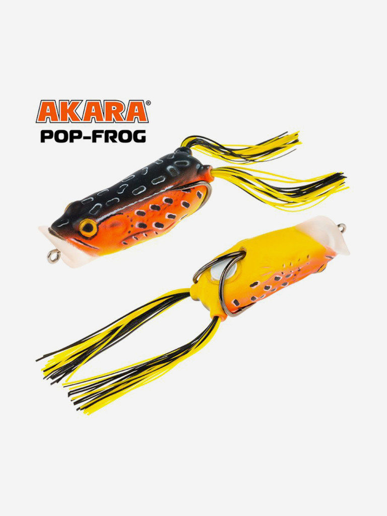 Воблер Akara Pop-Frog 70 лягушка плавающий на щуку 18гр 1