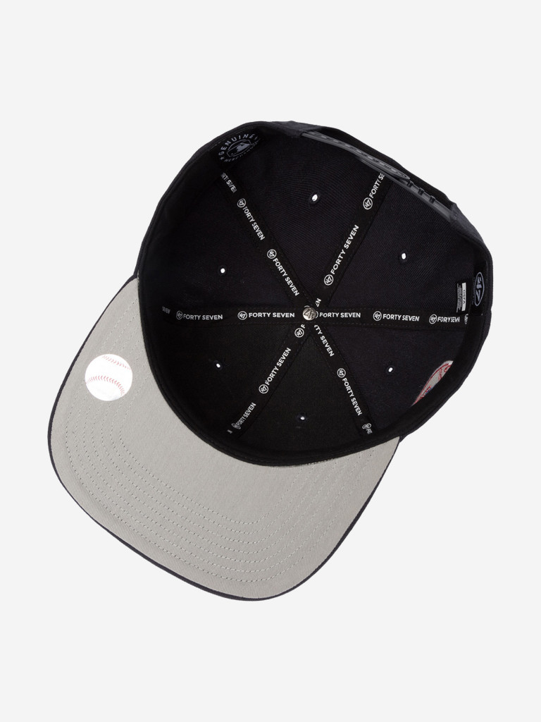 Бейсболка с прямым козырьком 47 BRAND B-SRS17WBP-NYD New York Yankees MLB