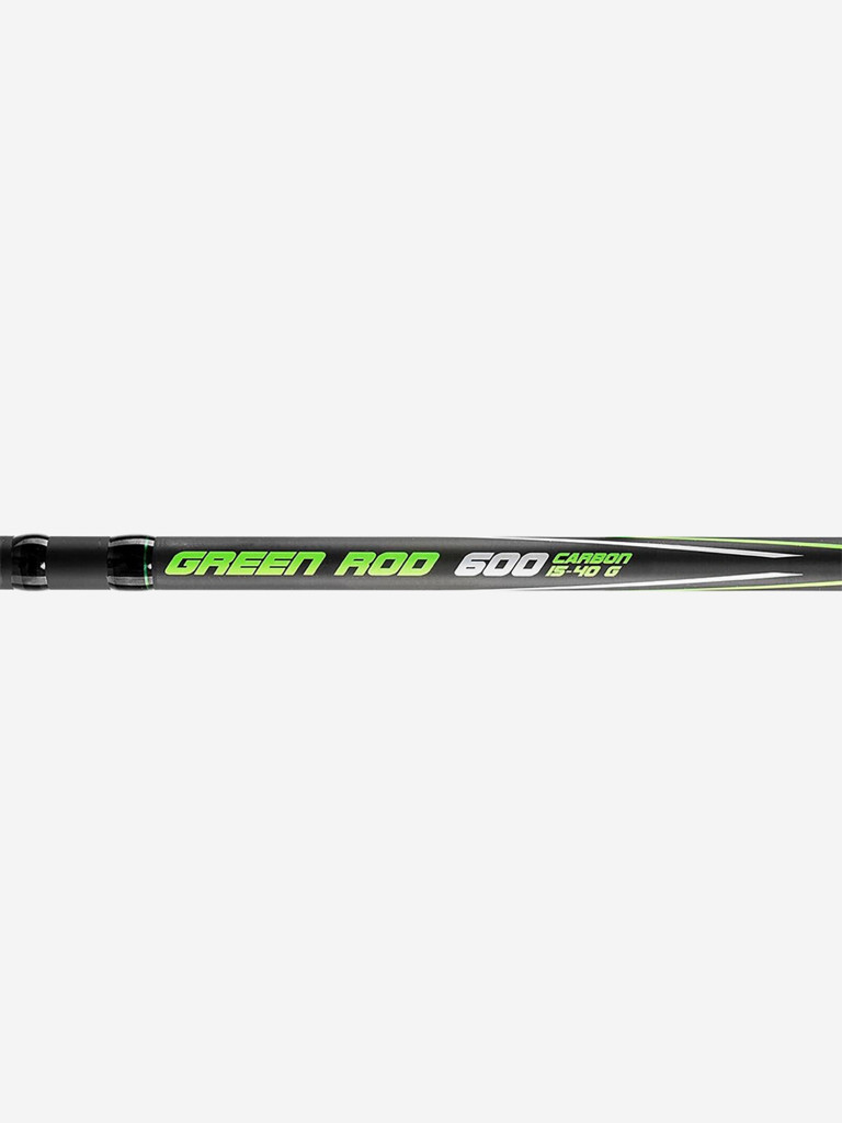 Удилище проводочное Nisus Green Rod с кольцами carbon, 6 м, 15-40 г