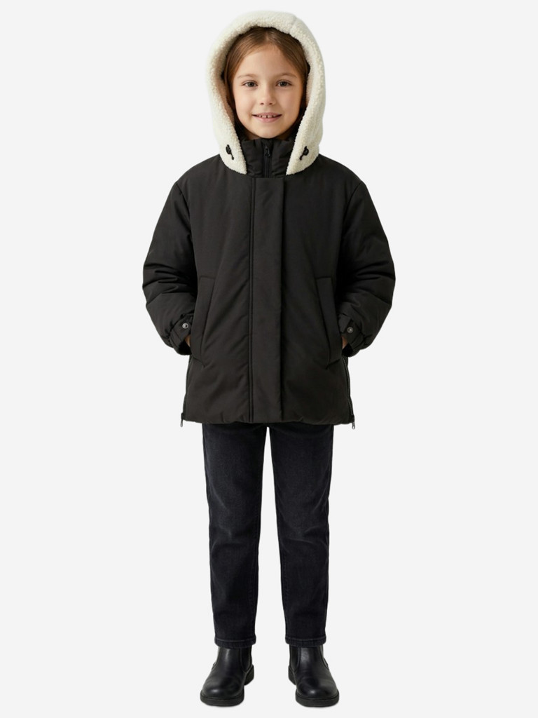 Куртка утепленная для девочки batik Шерил черный