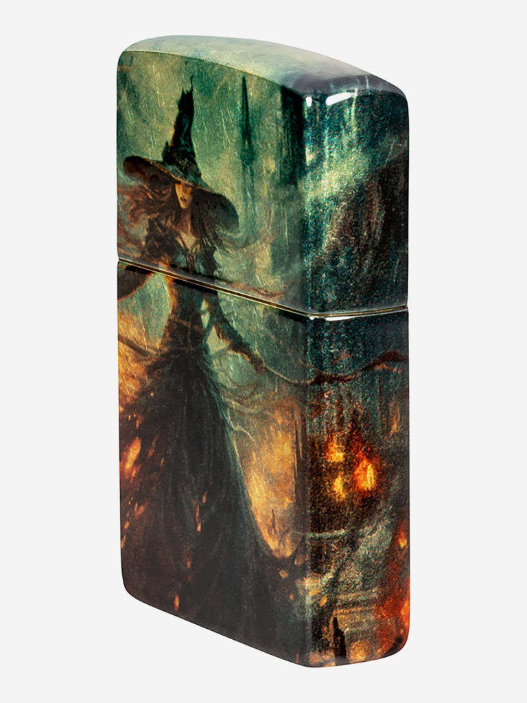 Зажигалка бензиновая ветроустойчивая Zippo Fire Mage 540 Tumbled Brass