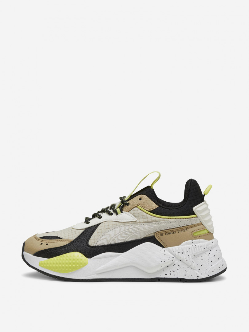 фото Кроссовки детские puma rs-x xcountry biker jr, бежевый