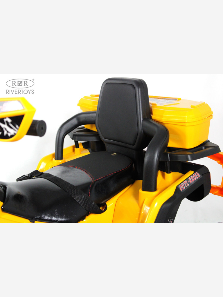 Детский электроквадроцикл RIVERTOYS Z111ZZ желтый