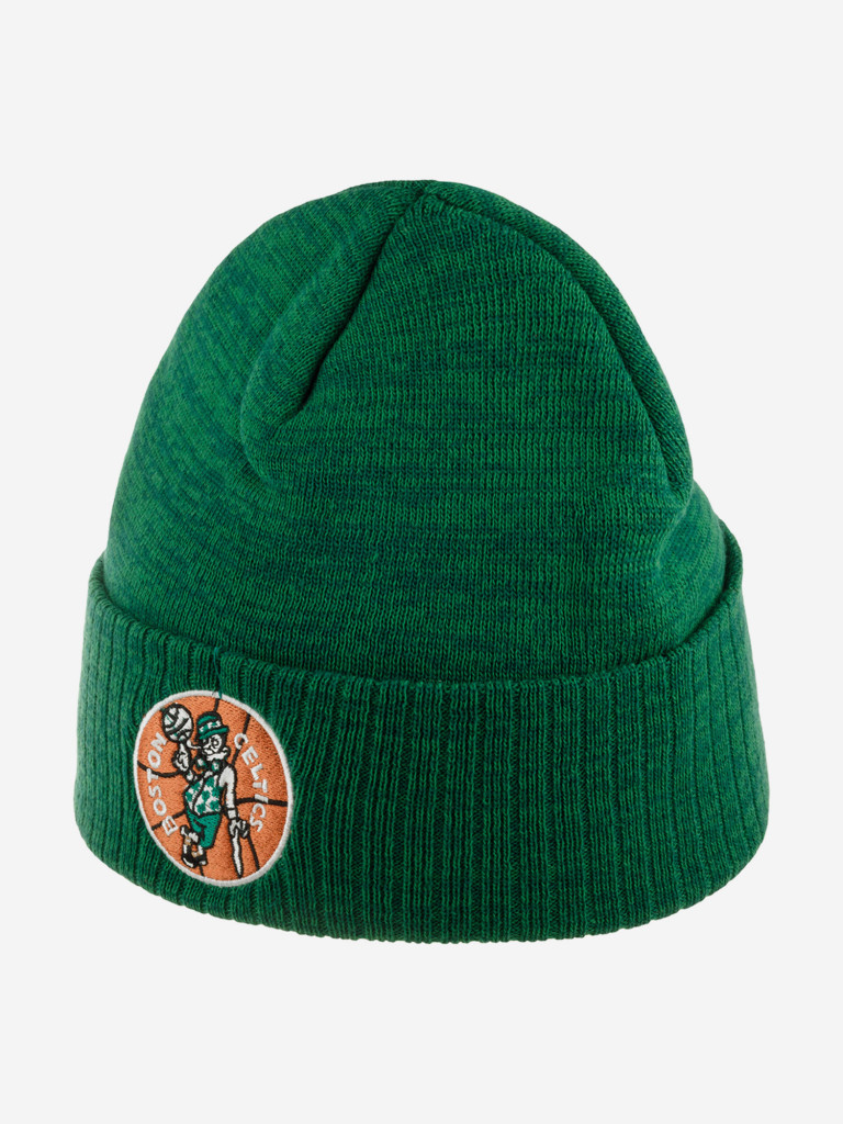 Шапка с отворотом MITCHELL NESS KTCFMM19260-BCEKYGN Boston Celtics NBA (зеленый)