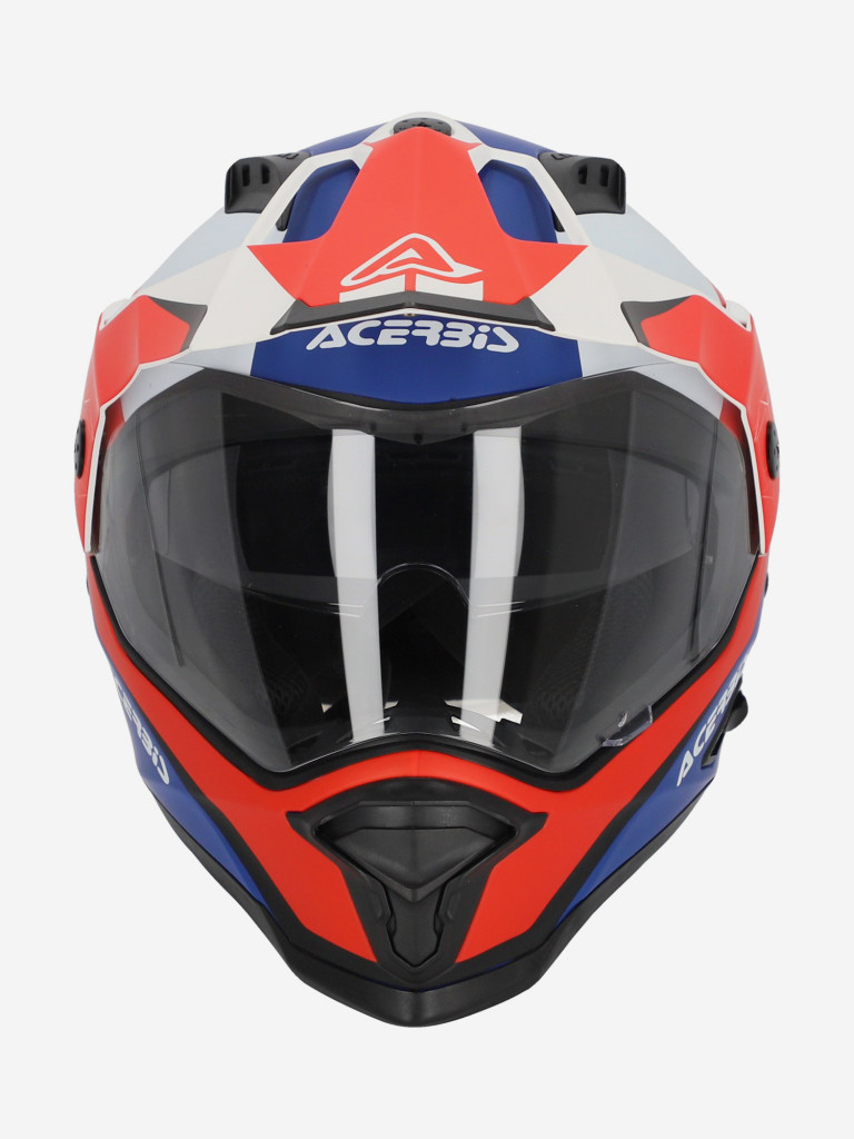 Мотошлем туристический эндуро Acerbis REACTIVE 22-06 White/Blue/Red