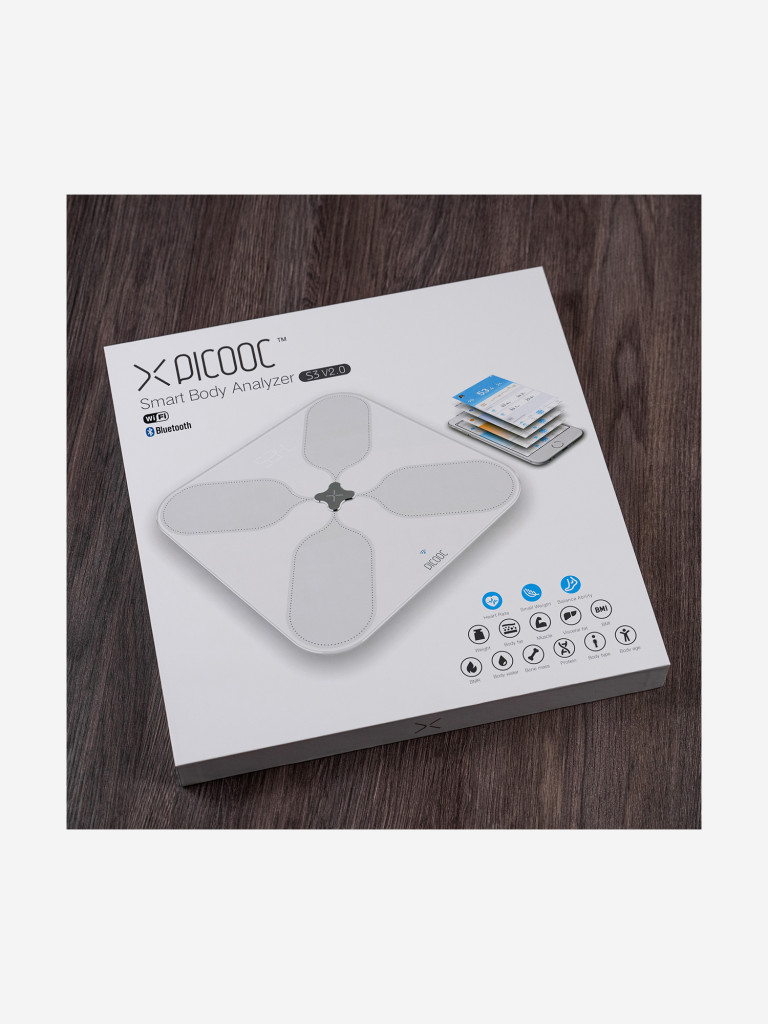 Умные диагностические весы с Wi-Fi Picooc S3 White V2