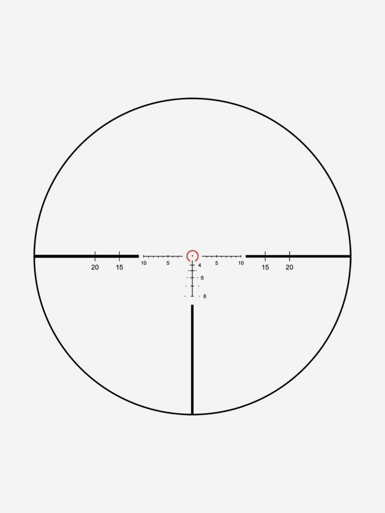 Прицел оптический Vector Optics Continental Tactical ED 1-8x, с подсветкой