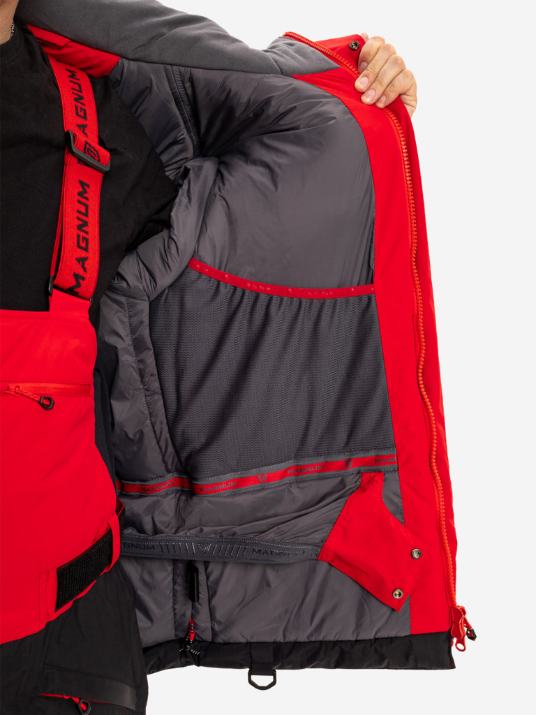Костюм мужской MAGNUM GEAR ICEBERG PRO -25° С красный/черный