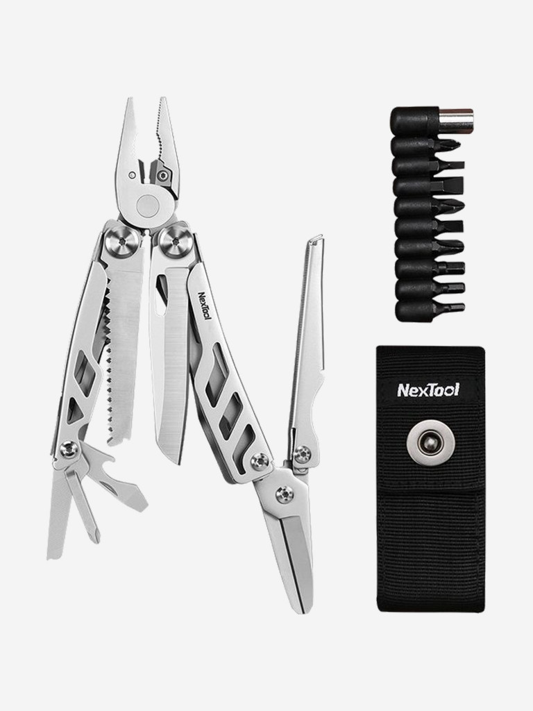 Мультитул Nextool Flagship Max, 12 функций, с чехлом