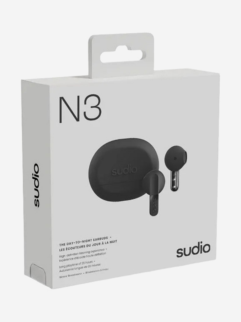 Беспроводные наушники Sudio N3 In-Ear TWS Headphone, цвет: черный