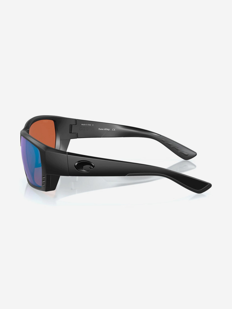 Очки поляризационные Costa Del Mar Tuna Alley 580P, XL, regular fit, tortoise/green mirror