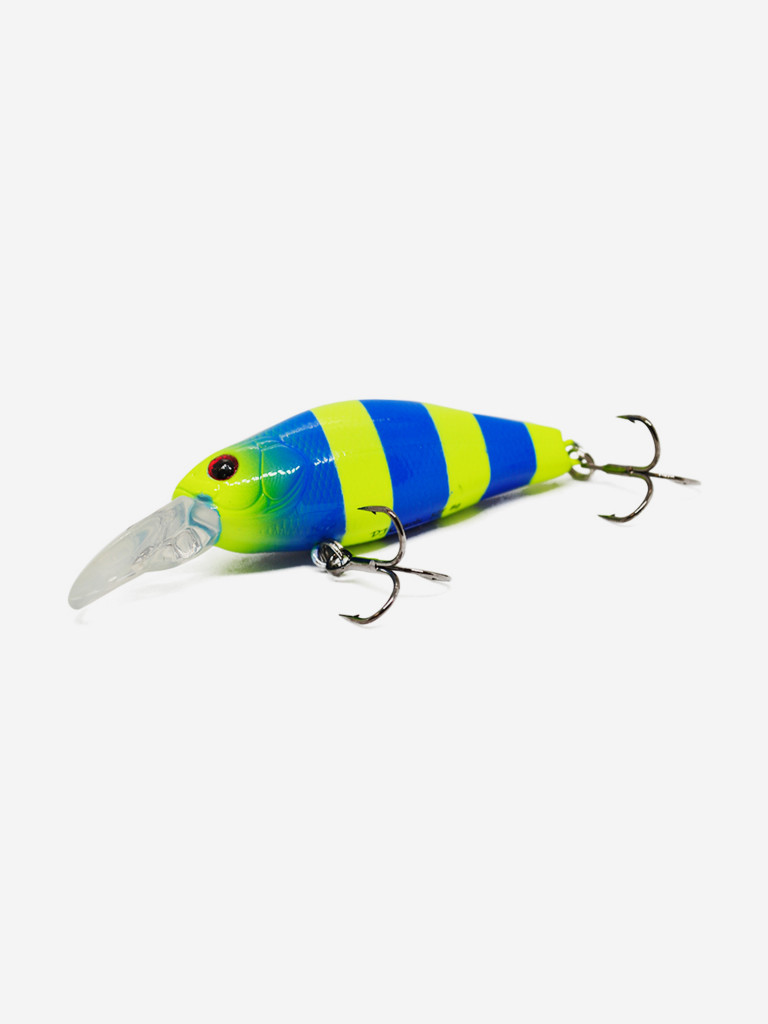 Воблер Mottomo DJ Crank 52F 8g Blue Chartreuse