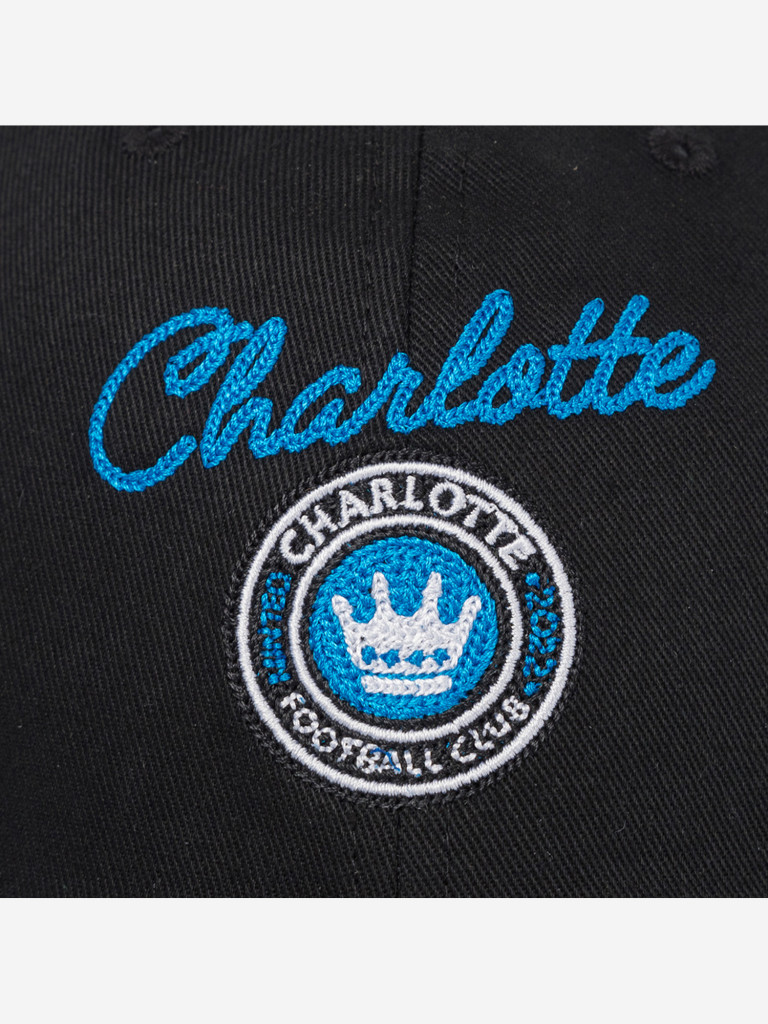 Бейсболка MITCHELL NESS HD10403-CFCBLCK Charlotte FC MLS (черный)