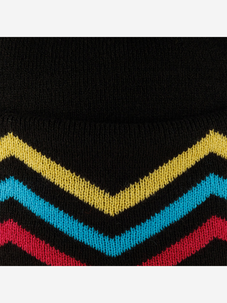 Шапка с отворотом STETSON 8599136 BEANIE BALACLAVA STETSON FREESTYLE (черный)