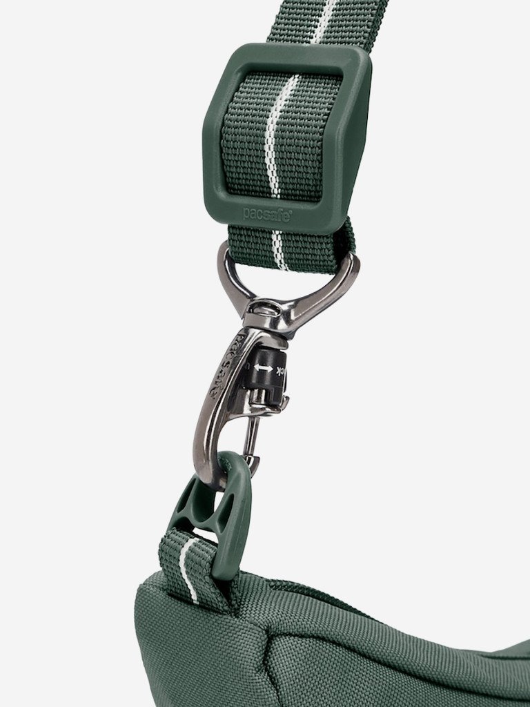 Сумка антивор Pacsafe GO Lunar Crossbody, зеленый, 2,5 л.