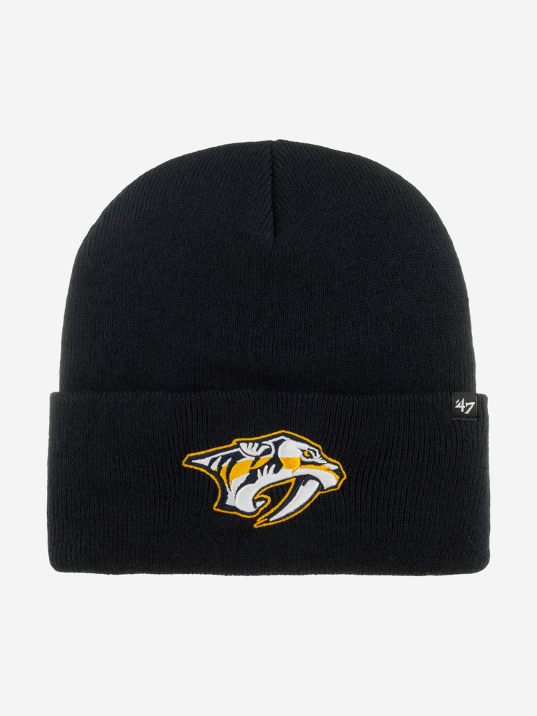 Шапка с отворотом 47 BRAND H-HYMKR30ACE-NY Nashville Predators NHL (синий)