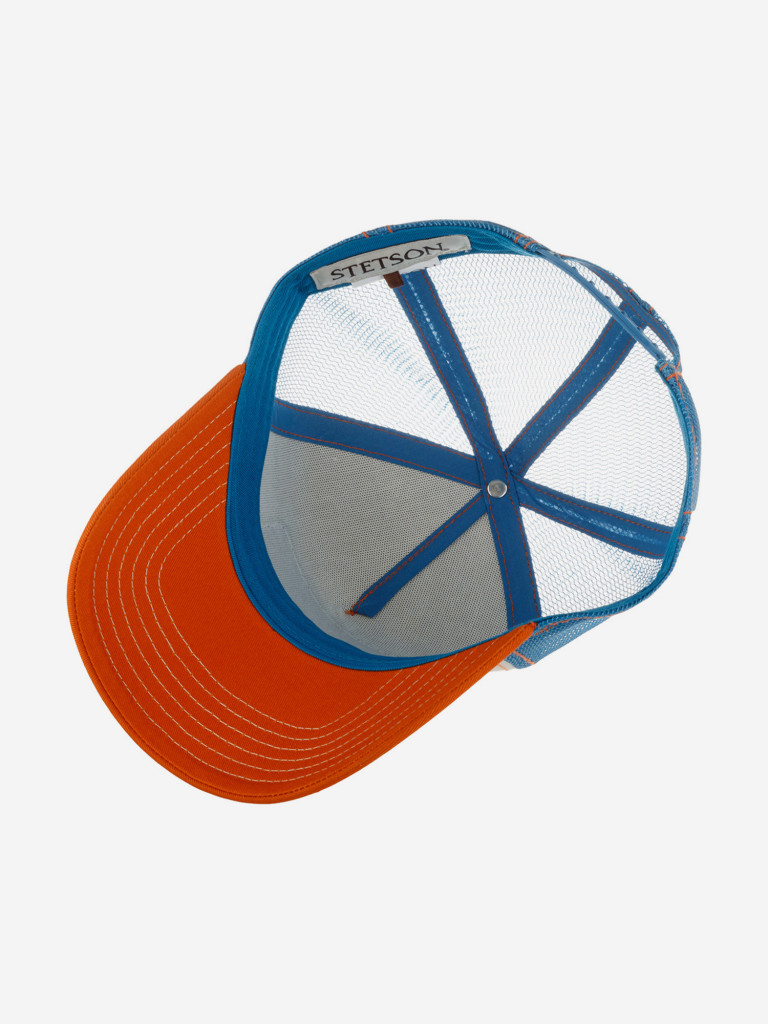 Бейсболка с сеточкой STETSON 7761161 TRUCKER CAP STETSON'S GARAGE (малиновый)