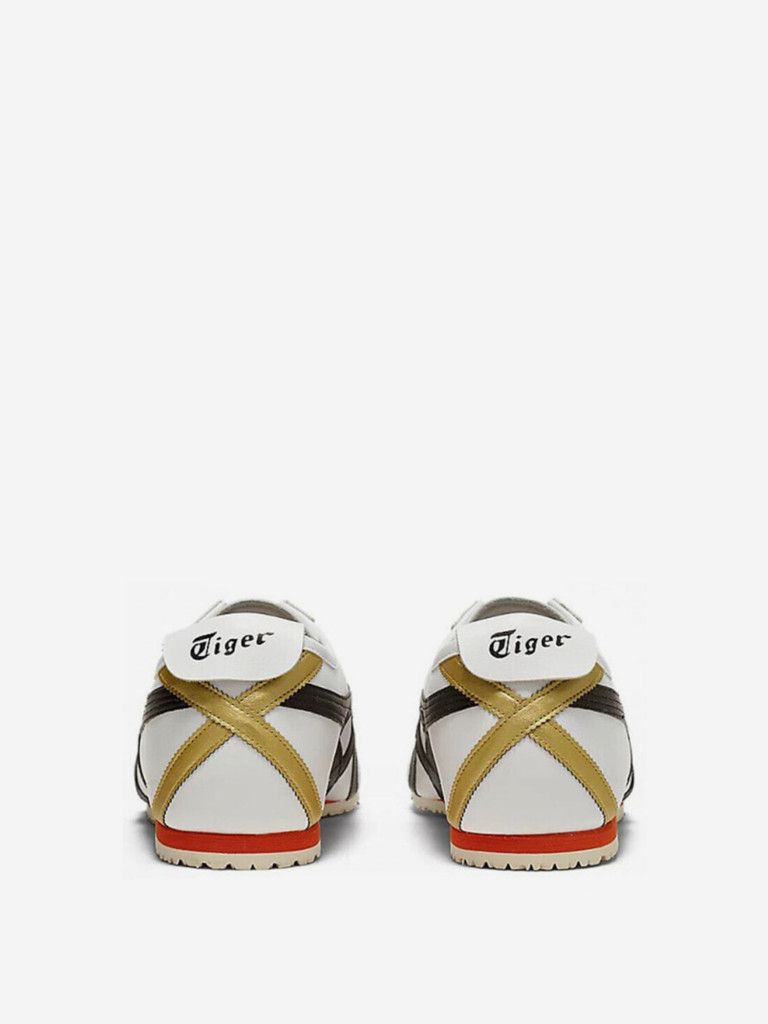 Кроссовки Onitsuka Tiger Mexico 66 White Black Gold