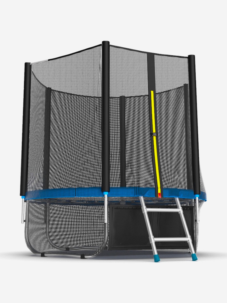 Батут каркасный EVO JUMP External 6ft + нижняя защитная сеть, диаметр 183 см