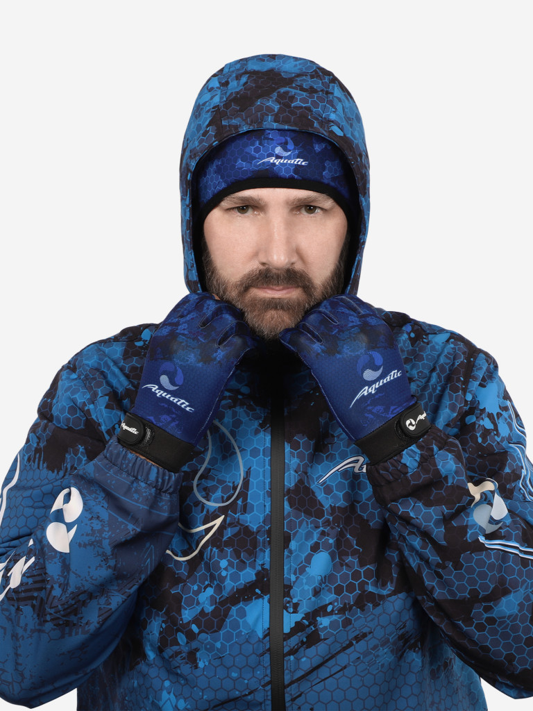 Шапка теплая softshell с флисом Aquatic Шф-09