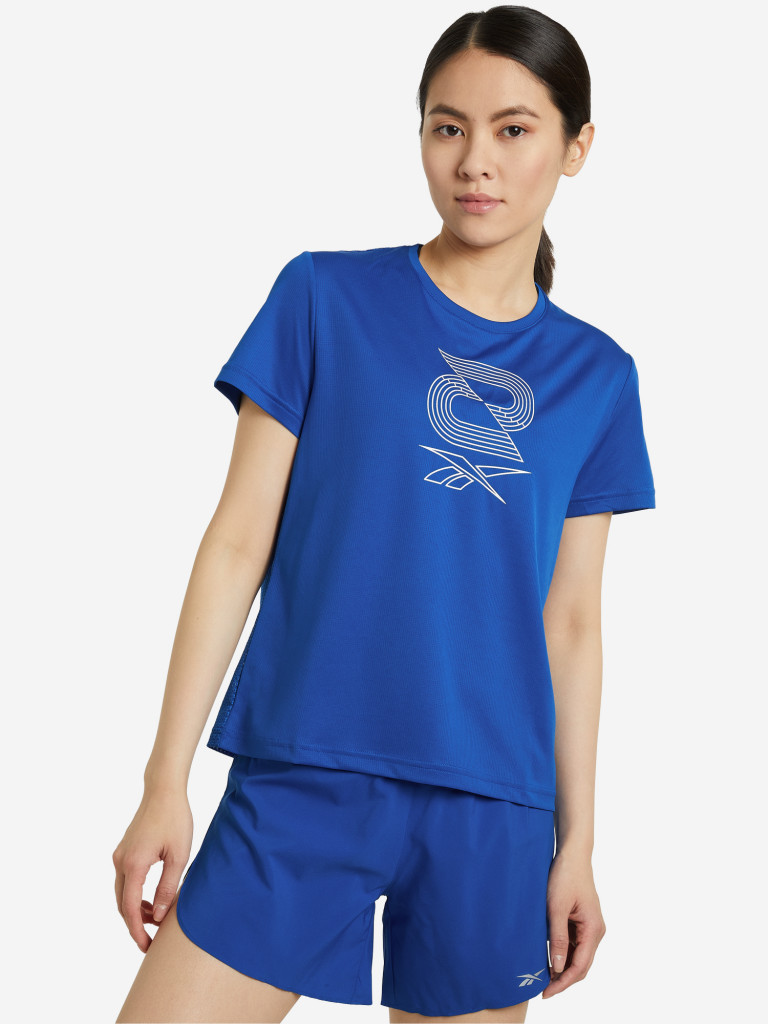 Футболка женская Reebok Running Graphic Tee