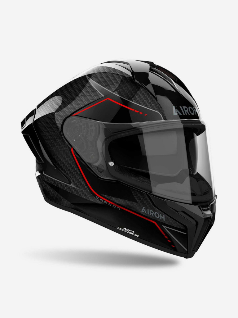 Мотошлем Интеграл Airoh MATRYX CARBON Stylish Gloss