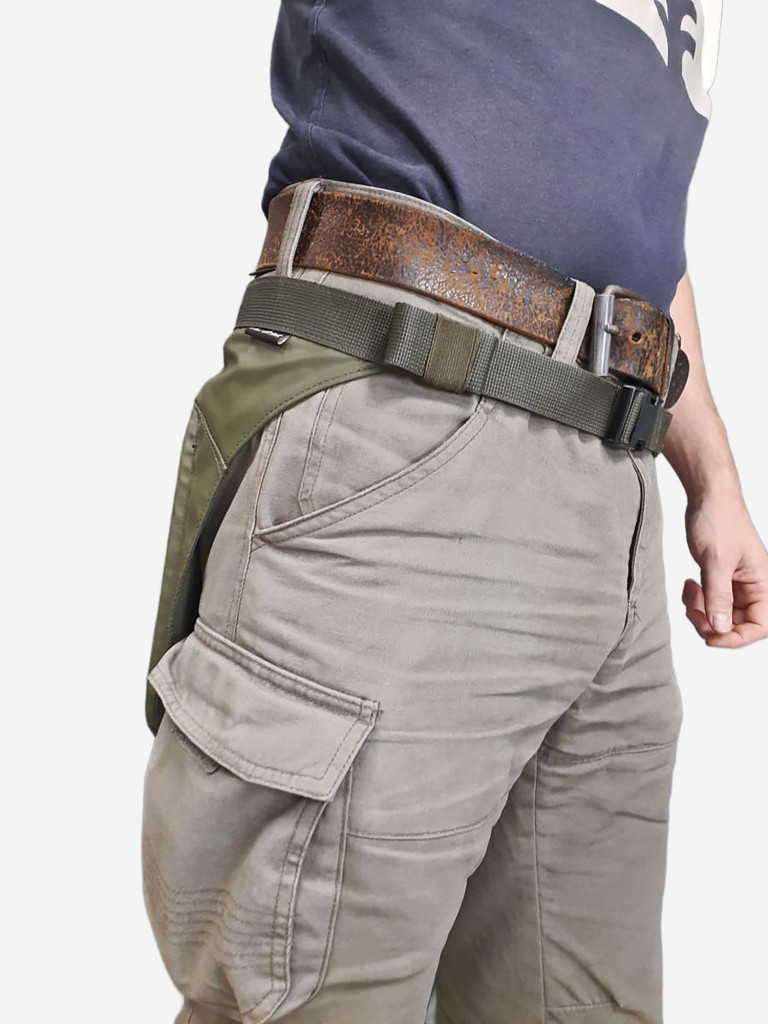 Эргономичное туристическое сиденье пятиточечник, хоба, толщина 2см