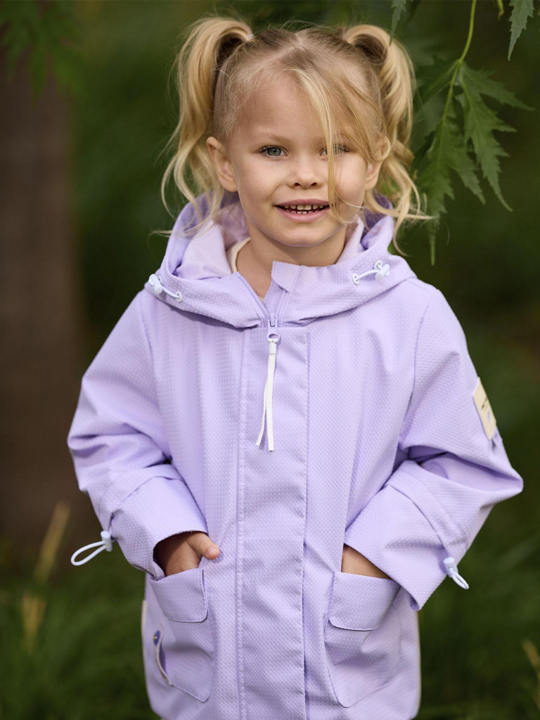 Парка для девочки batik Тора горная лаванда