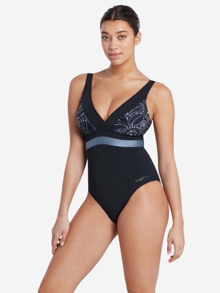 Купальник слитный с чашечками ZOGGS Stellar Square Back