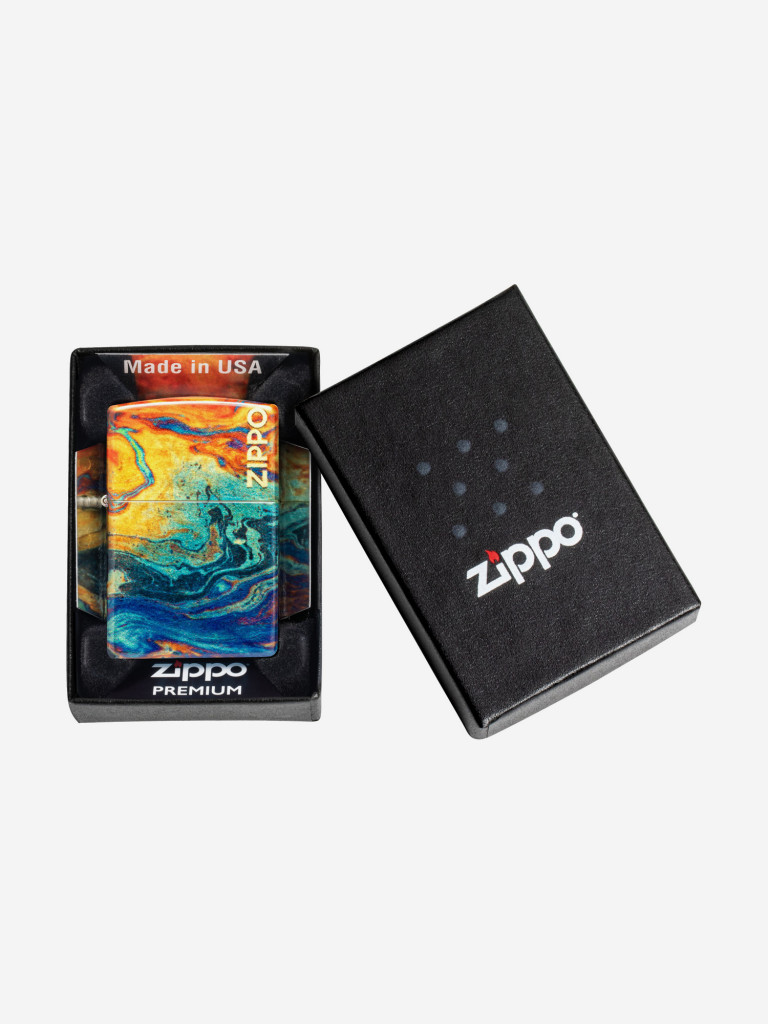 Зажигалка бензиновая ZIPPO 48778 Colorful Logo