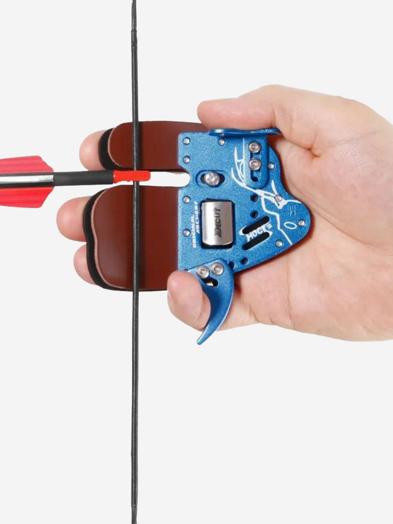 Напальчник для лука Decut HOCK 3 (blue) M