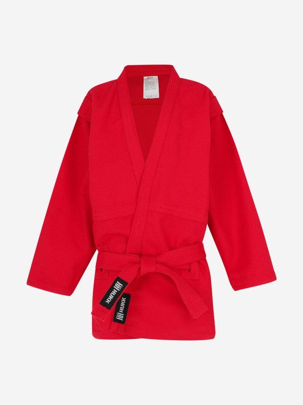 Куртка для самбо детская Hukk красный цвет — купить за 3299 руб., отзывы в интернет-магазине Спортмастер