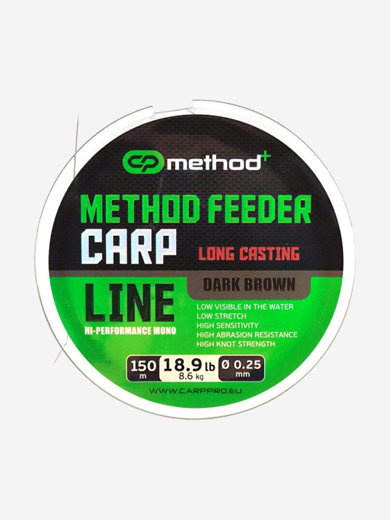 Леска CARP PRO Method+ Method Feeder Carp 150м 0.25мм