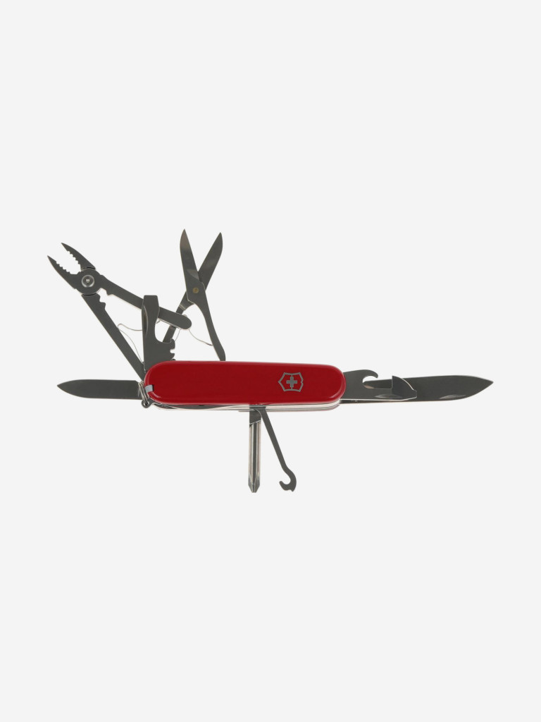 Складной нож Victorinox Deluxe Tinker, функций: 17, 91мм, красный , коробка картонная, 1.4723