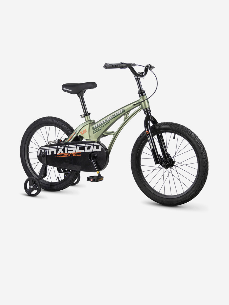 Велосипед Детский Maxiscoo Cosmic базовый 18'' Оливковый Матовый (2026) (MSC-C1851B)