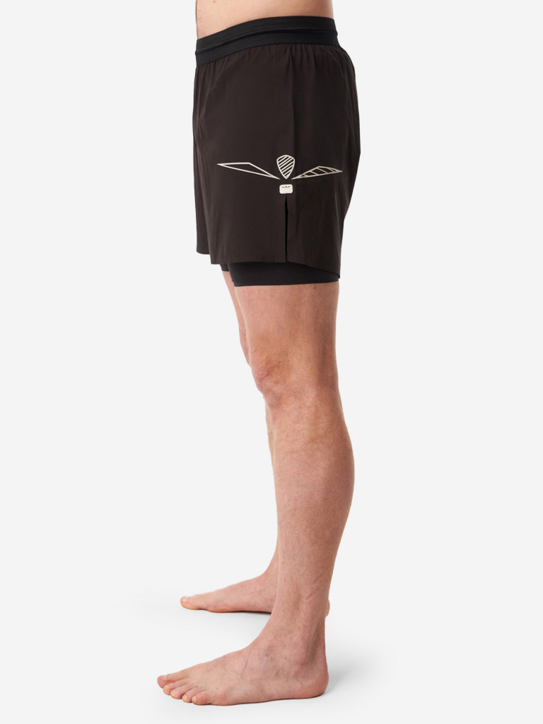 Шорты с поясом мужские UGLOW, черный