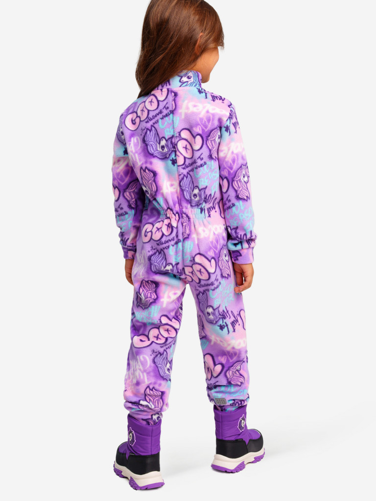 Комбинезон флисовый для девочек PlayToday