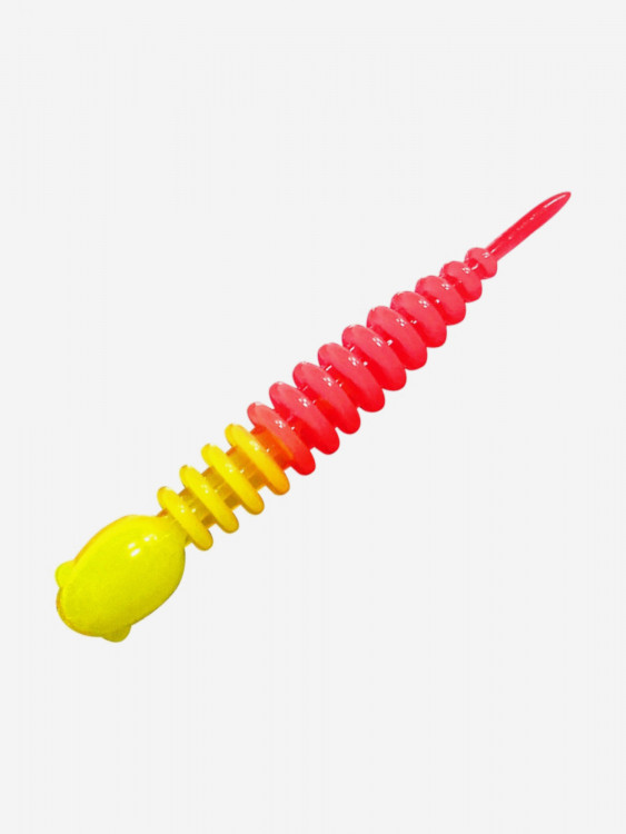 Силикон TROUT LURE (SANSAN) в банке, GOLOVASTIK 65, СЫР, COL. 27 (Lemon-Red), (12шт)