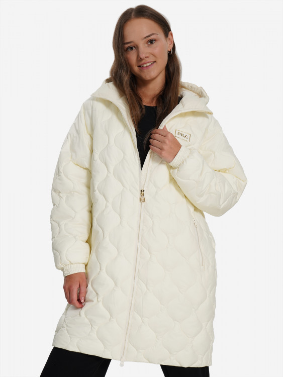 Пальто утепленное для девочек FILA