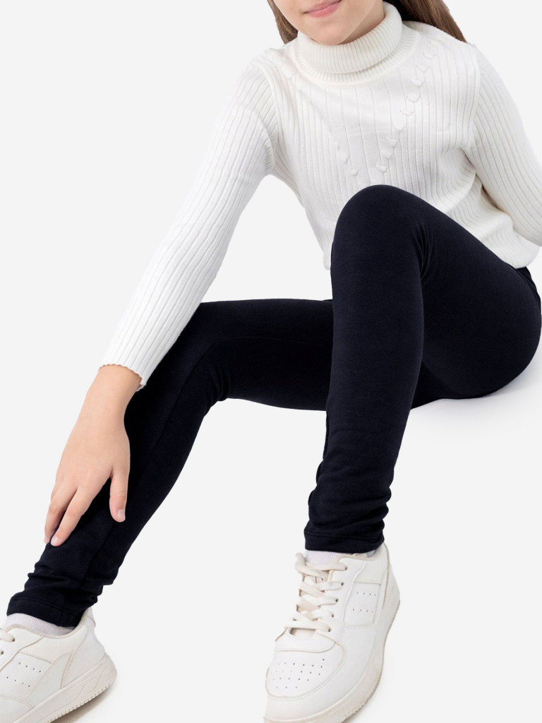 Легинсы для девочек утепленные с начесом Happyfox