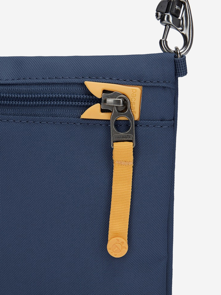 Сумка антивор Pacsafe GO crossbody pouch, синий, 3,5 л.