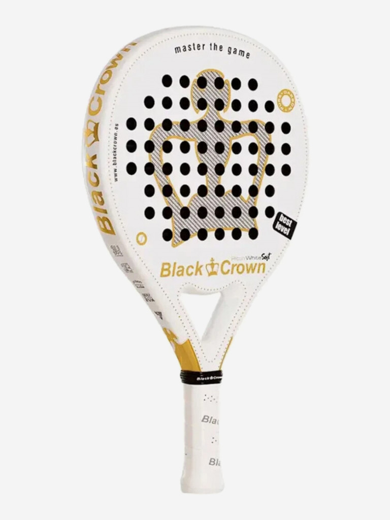 Ракетка для падела Black Crown Piton White Soft 2025