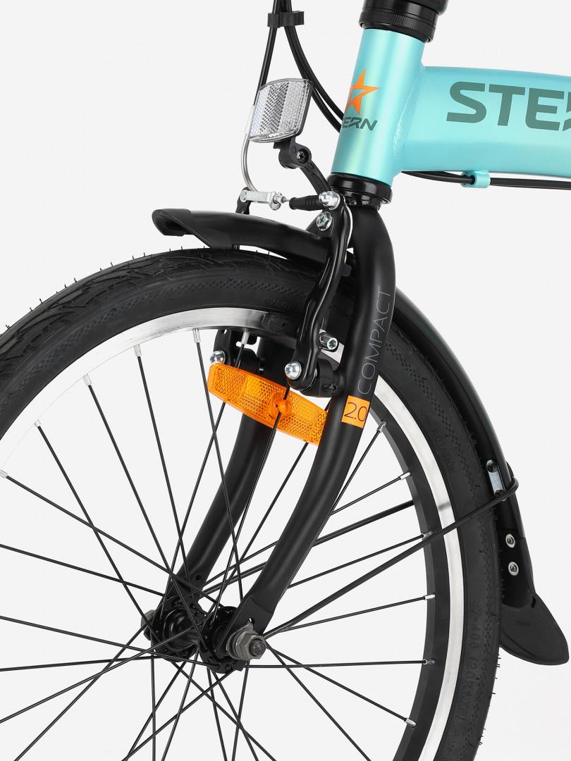 Велосипед складной Stern Compact 20 alt 20 Голубой