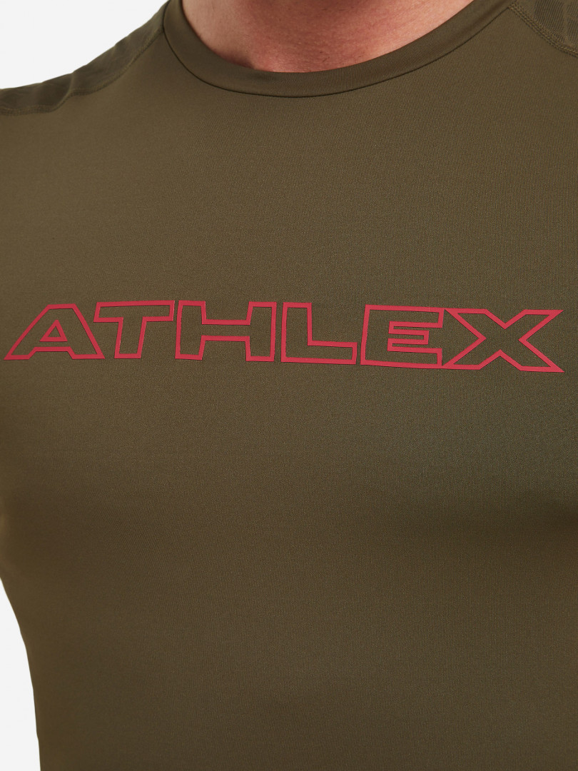 фото Майка мужская athlex alpha, зеленый