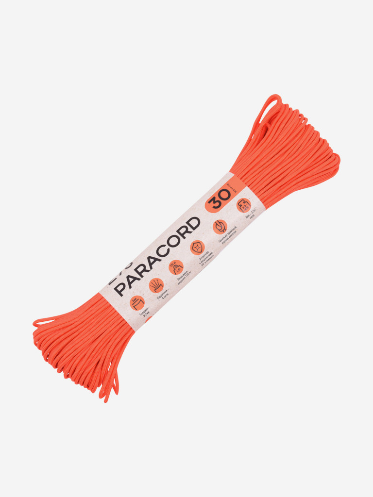 Паракорд 275 T-Gear x CORD nylon 30м (Neon Orange)