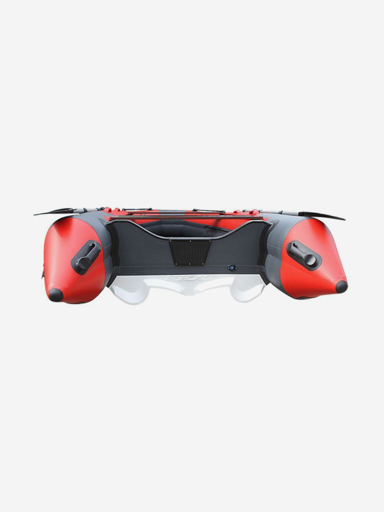 Лодка Reef Skat Triton (Риф Скат Тритон) 390 без фальшборта, серо-красная