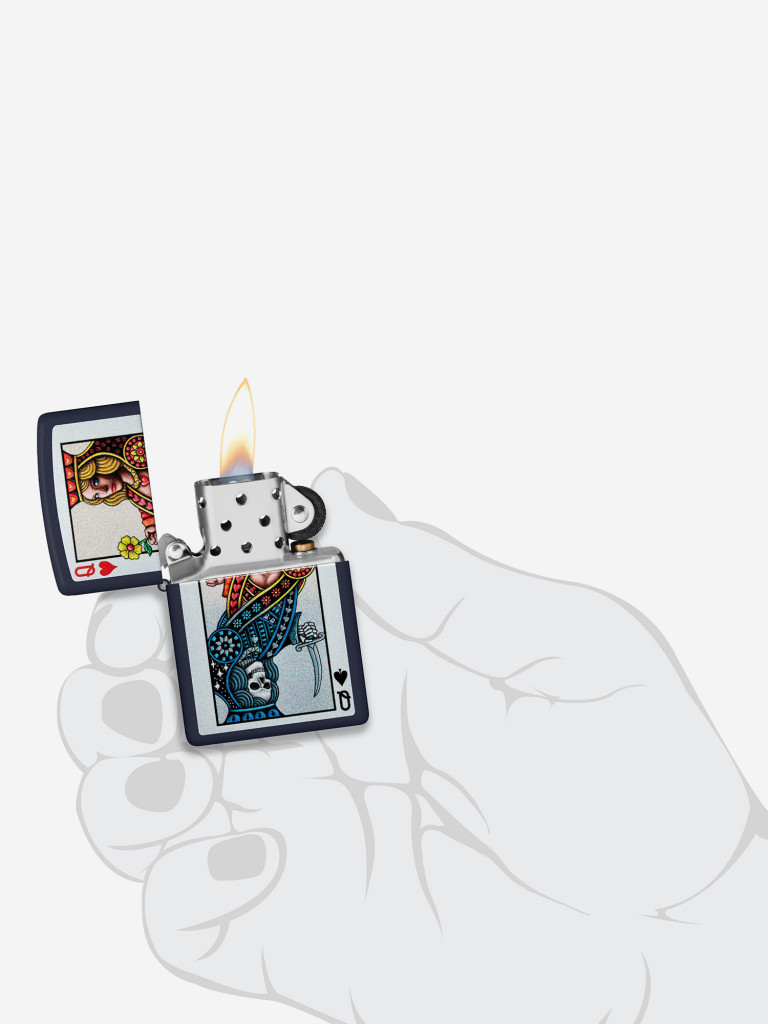 Зажигалка бензиновая ZIPPO 48723 Queen